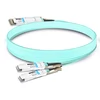 Arista A-D400-2Q200-20M Compatible 20m (66ft) 400G QSFP-DD to 2x200G QSFP56 Breakout Active Optical Cable