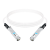 OSFP-FLT-800G-PC2M Cable de conexión directa pasiva NDR InfiniBand de 2 m (7 pies) 2x400G OSFP a 2x400G OSFP PAM4, parte superior plana en un extremo y parte superior plana en el otro