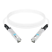OSFP-FLT-800G-PC2M 2m (7ft) 2x400G OSFP to 2x400G OSFP PAM4 InfiniBand NDR Passive Direct Attached Cable, Flat top on one end and Flat top on the other