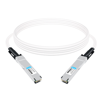 OSFP-FLT-800G-PC2M Cable de conexión directa pasiva NDR InfiniBand de 2 m (7 pies) 2x400G OSFP a 2x400G OSFP PAM4, parte superior plana en un extremo y parte superior plana en el otro