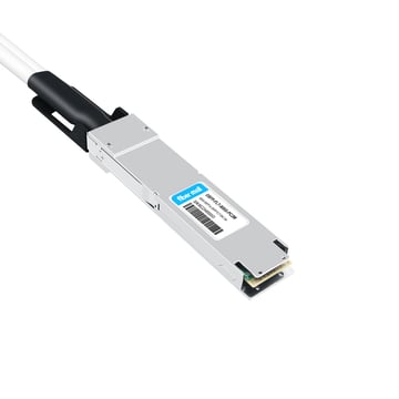 OSFP-FLT-800G-PC2M Câble à connexion directe passive 2 m (7 pi) 2x400G OSFP vers 2x400G OSFP PAM4 InfiniBand NDR, dessus plat à une extrémité et dessus plat à l'autre