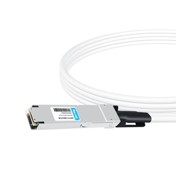 OSFP-FLT-800G-PC2M Cable de conexión directa pasiva NDR InfiniBand de 2 m (7 pies) 2x400G OSFP a 2x400G OSFP PAM4, parte superior plana en un extremo y parte superior plana en el otro