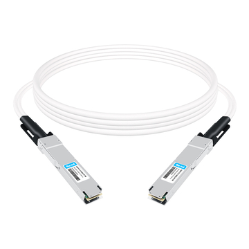 OSFP-FLT-400G-PC1M 1m (3ft) 400G NDR OSFP to OSFP PAM4 Passive Direct Attached Cable, Flat top on one end and Flat top on other