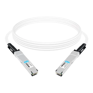 OSFP-FLT-400G-PC2M 2m (7ft) 400G NDR OSFP to OSFP PAM4 Passive Direct Attached Cable, Flat top on one end and Flat top on other