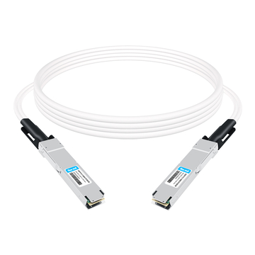 OSFP-FLT-400G-PC50CM 0.5m (1.6ft) 400G OSFP to OSFP PAM4 Passive Direct Attached Cable, Flat top on one end and Flat top on other