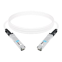 OSFP-FLT-400G-PC3M 3m (10ft) 400G NDR OSFP to OSFP PAM4 Passive Direct Attached Cable, Flat top on one end and Flat top on other