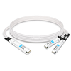 OSFP-2Q56-PC3M 3m (10ft) 400G OSFP to 2x200G QSFP56 Passive Breakout Direct Attach Cable