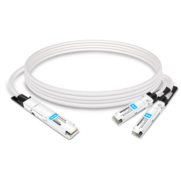 400G OSFP to 2x200G QSFP56 HDR Breakout DAC 3m | FiberMall