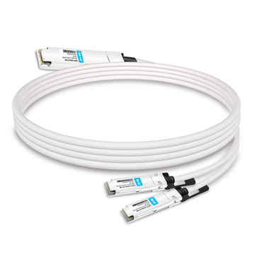 OSFP-2Q56-PC3M 3m (10ft) 400G OSFP to 2x200G QSFP56 Passive Breakout Direct Attach Cable