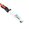 QSFP112-400G-AC2M 2m (7ft) 400G QSFP112 إلى QSFP112 كابل توصيل نحاسي نشط مباشر