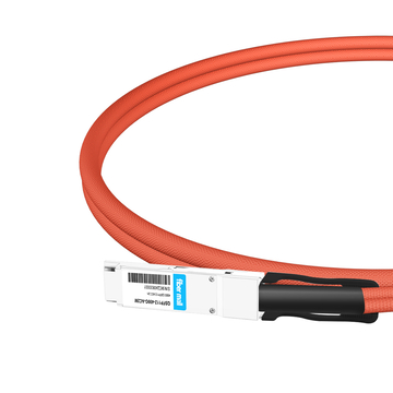 QSFP112-400G-AC2M 2m (7 pés) 400G QSFP112 para QSFP112 Cabo de cobre de conexão direta ativa