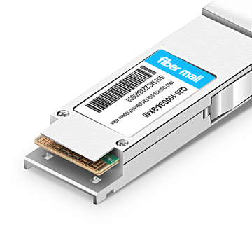 Dell 호환 100G QSFP28 BIDI TX1309nm/RX1304nm 단일 Lambda LC SMF 40km PAM4 DDM 광 트랜시버 모듈