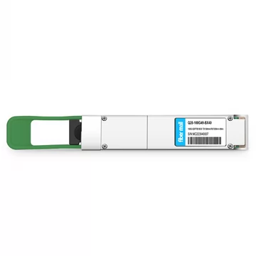 Q28-100G49-BX40G QSFP100 BIDI TX28nm / RX1304nm مفردة Lambda LC SMF 1309 كم PAM40 DDM وحدة الإرسال والاستقبال البصرية