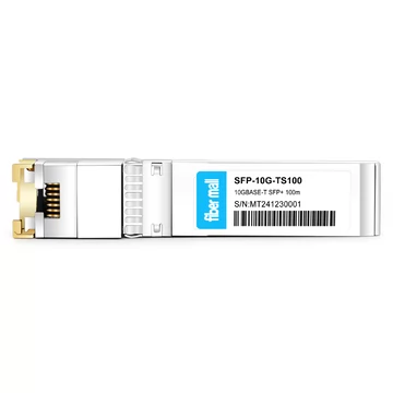 Módulo transceptor SFP+ de cobre 10GBase-T compatible con Cisco SFP-100G-T-10 a RJ45 100 m