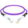 QDD-OSFP-FLT-AEC1M 1 m (3 pés) 400G QSFP-DD para OSFP Flat Top PAM4 cabo de cobre elétrico ativo