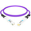 QDD-OSFP-FLT-AEC1.5M 1.5m (5ft) 400G QSFP-DD to OSFP Flat Top PAM4 Active Electrical Copper Cable