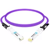 QDD-OSFP-FLT-AEC1.5M Cable de cobre eléctrico activo PAM1.5 de parte superior plana 5G QSFP-DD de 400 m (4 pies) a OSFP