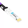 QDD-OSFP-FLT-AEC1.5M Câble électrique actif en cuivre PAM1.5 5G QSFP-DD vers OSFP à dessus plat PAM400 de 4 m