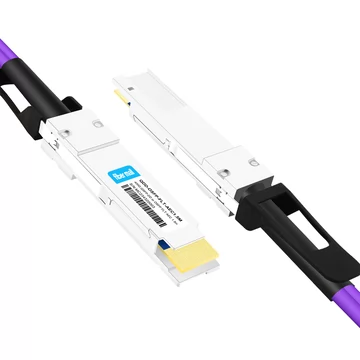 QDD-OSFP-FLT-AEC1.5M 1.5m (5ft) 400G QSFP-DD إلى OSFP كابل نحاسي كهربائي نشط PAM4 مسطح