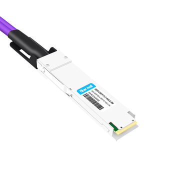 QDD-OSFP-FLT-AEC2.5M Cable de cobre eléctrico activo PAM2.5 de parte superior plana 8G QSFP-DD de 400 m (4 pies) a OSFP