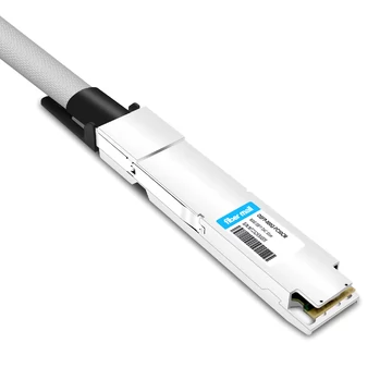 NVIDIA MCP4Y10-N00A Compatible 0.5m (1.6ft) 800G Twin-port 2x400G OSFP to 2x400G OSFP InfiniBand NDR Passive Direct Attach Copper Cable