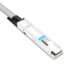 Arista C-O800-O800-1M Compatible 1m (3 pies) 800G Doble puerto 2x400G OSFP a 2x400G OSFP InfiniBand NDR Cable de cobre de conexión directa pasiva