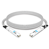 NVIDIA MCP4Y10-N001-FTF Compatible 1m (3ft) 800G Twin-port 2x400G OSFP to 2x400G OSFP InfiniBand NDR Passive DAC,Flat top on one end and Finned top on other