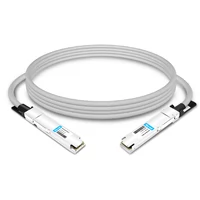 NVIDIA MCP4Y10-N001-FTF Compatible 1m (3ft) 800G Twin-port 2x400G OSFP to 2x400G OSFP InfiniBand NDR Passive DAC,Flat top on one end and Finned top on other