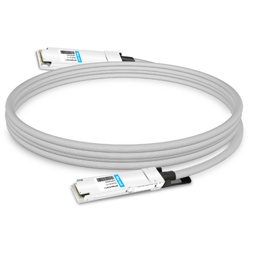 NVIDIA MCP4Y10-N001-FTF Compatible 1m (3ft) 800G Twin-port 2x400G OSFP to 2x400G OSFP InfiniBand NDR Passive DAC,Flat top on one end and Finned top on other
