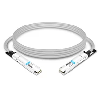 NVIDIA MCP4Y10-N00A-FTF Compatible 0.5m (1.6ft) 800G Twin-port 2x400G OSFP to 2x400G OSFP InfiniBand NDR Passive DAC, Flat top on one end and Finned top on other