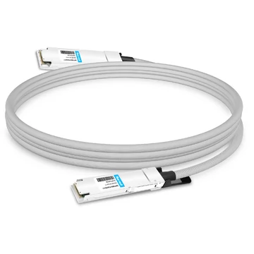 NVIDIA MCP4Y10-N00A-FTF Compatible 0.5m (1.6ft) 800G Twin-port 2x400G OSFP to 2x400G OSFP InfiniBand NDR Passive DAC, Flat top on one end and Finned top on other