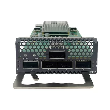 400G Muxponder Service Card: 4x100G QSFP28 to 1x400G QSFP-DD, 1 Slot