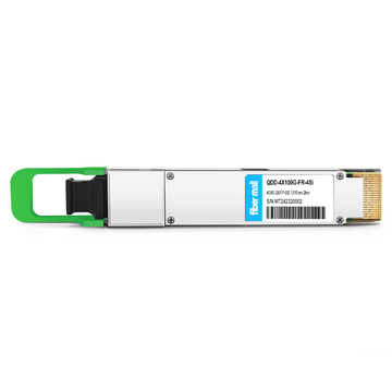QDD-4X100G-FR-4Si QSFP-DD 4 x 100G FR PAM4 1310nm 2km MTP/MPO-12 SMF FEC CMIS4.0 Silicon photonics Optical Transceiver Module