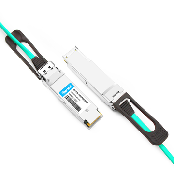 Cisco QSFP-100G-AOC50CM Compatible 50cm (1.6ft) 100G QSFP28 to QSFP28 Active Optical Cable