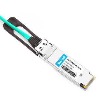 Cisco QSFP-100G-AOC50CM Compatible 50cm (1.6ft) 100G QSFP28 to QSFP28 Active Optical Cable