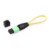 8 Fibers MPO APC Female OS2 9/125 Single Mode Fiber Loopback Cable