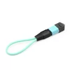 8 Fibers MPO APC Female OM4 50/125 Multimode Fiber Loopback Cable