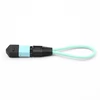 8 Fibers MPO APC Female OM4 50/125 Multimode Fiber Loopback Cable