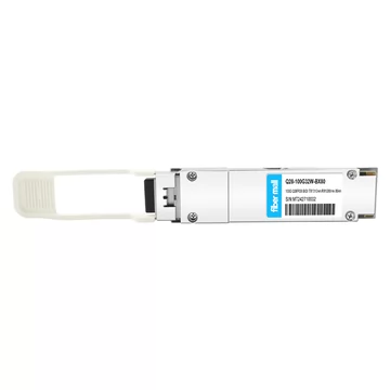 Arista Networks Compatible 100G QSFP28 BIDI TX1310nm/RX1280nm Simplex LC SMF 80km with RS FEC DDM Optical Transceiver Module