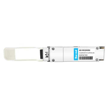 Cisco Compatible 100G QSFP28 BIDI TX1310nm/RX1280nm Simplex LC SMF 80km with RS FEC DDM Optical Transceiver Module