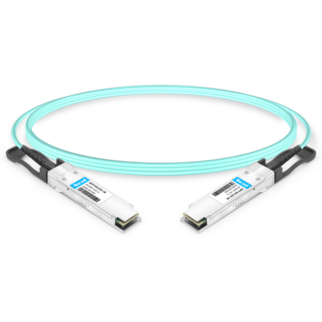 H3C QSFP-40G-D-AOC-1M 40G QSFP+ to QSFP+ AOC Cable 1m | FiberMall