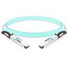 HPE Aruba R0Z22A Compatible 7m (23ft) 40G QSFP+ to QSFP+ Active Optical Cable