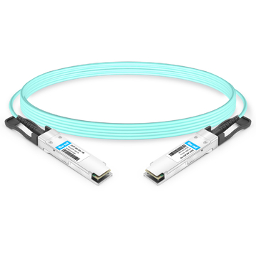 H3C QSFP-40G-D-AOC-7M Compatible 7m (23ft) 40G QSFP+ to QSFP+ Active Optical Cable