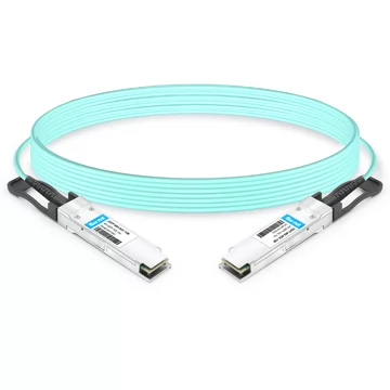 QSFP-40G-AOC-15M 15m (49ft) 40G QSFP+ to QSFP+ Active Optical Cable