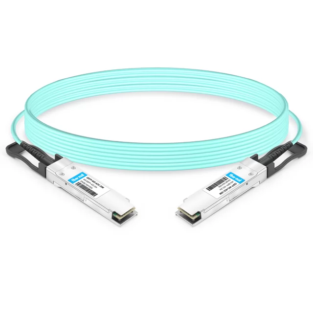 HPE JL289A 40G QSFP+ to QSFP+ Active Optical Cable 20m | FiberMall