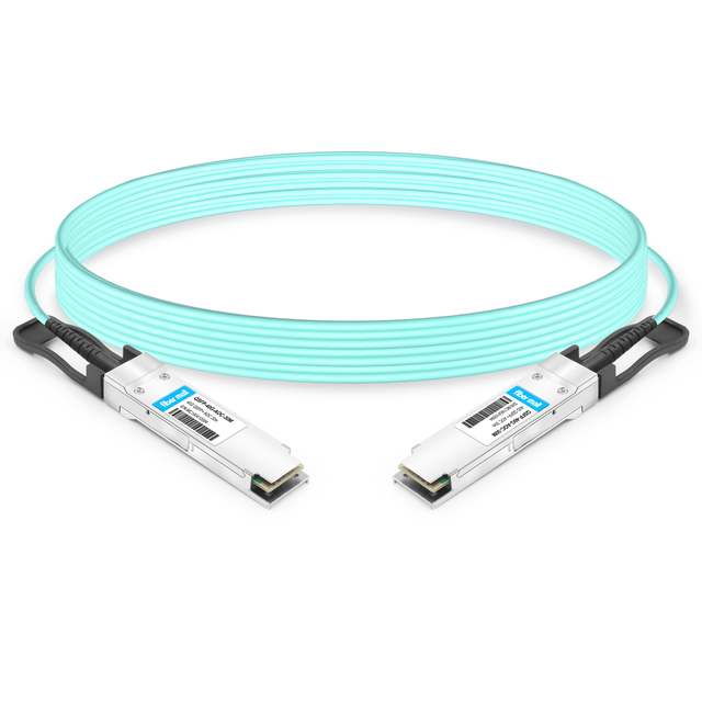 Cable Brocade 40G-QSFP-QSFP-AOC-3001 40G QSFP+ AOC | FiberMall