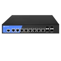 S3100-8T4X, 8-Port Ethernet Switch L3, 8x 10/100/1000/2500/10G BASE-T RJ45 Ports, with 4x 1G/10G SFP+ Uplinks