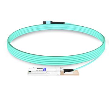 OSFP-400GF-MPO1M 400G OSFP SR4 MPO-12 Female Plug Pigtail 1m Immersion Liquid Cooling Optical Transceivers