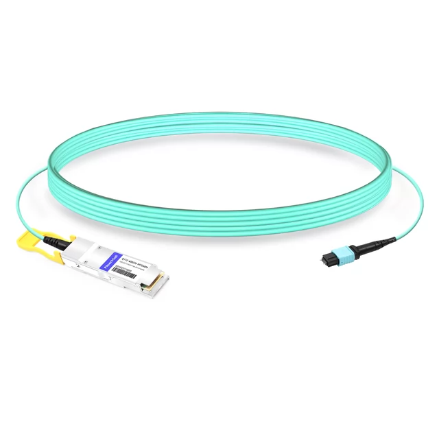 Immersion 400G QSFP112 SR4 MPO Male Pigtail 60m Optical | FiberMall