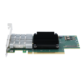 NVIDIA Mellanox MCX653106A-HDAT-SP ConnectX-6 InfiniBand/VPI Adapter Card, HDR/200GbE, Dual-Port QSFP56, PCIe3.0/4.0 x16, Tall Bracket